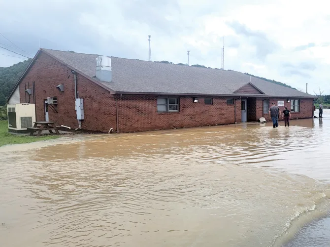 Flood waters return to region